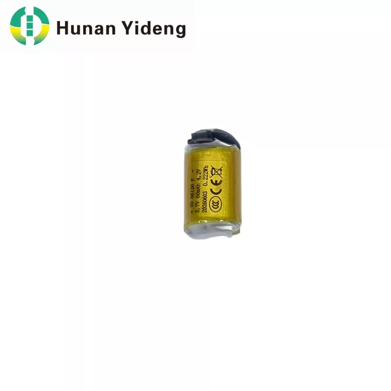 08120 3,7 V 60 mAh Li-Polymer-Zylinderbatterie