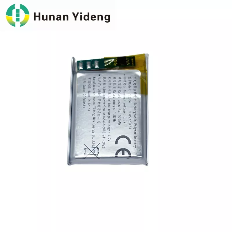 1,85 Wh 702334 Maßgeschneiderte Batterie mit Molex-Anschlüssen