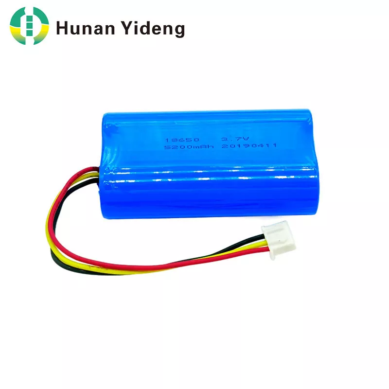 18650 3,7 V 5200 mAh wiederaufladbarer zylindrischer Lithium-Ionen-Akku