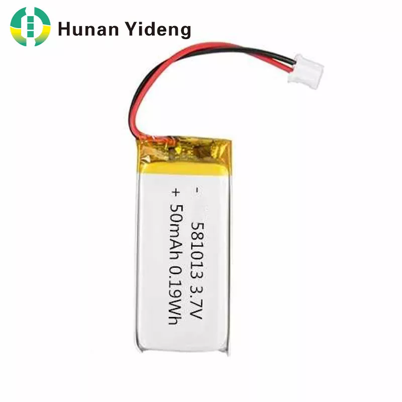 581013 3,7 V 50 mAh Lithium-Polymer-Li-Ionen-Lipo-Akku