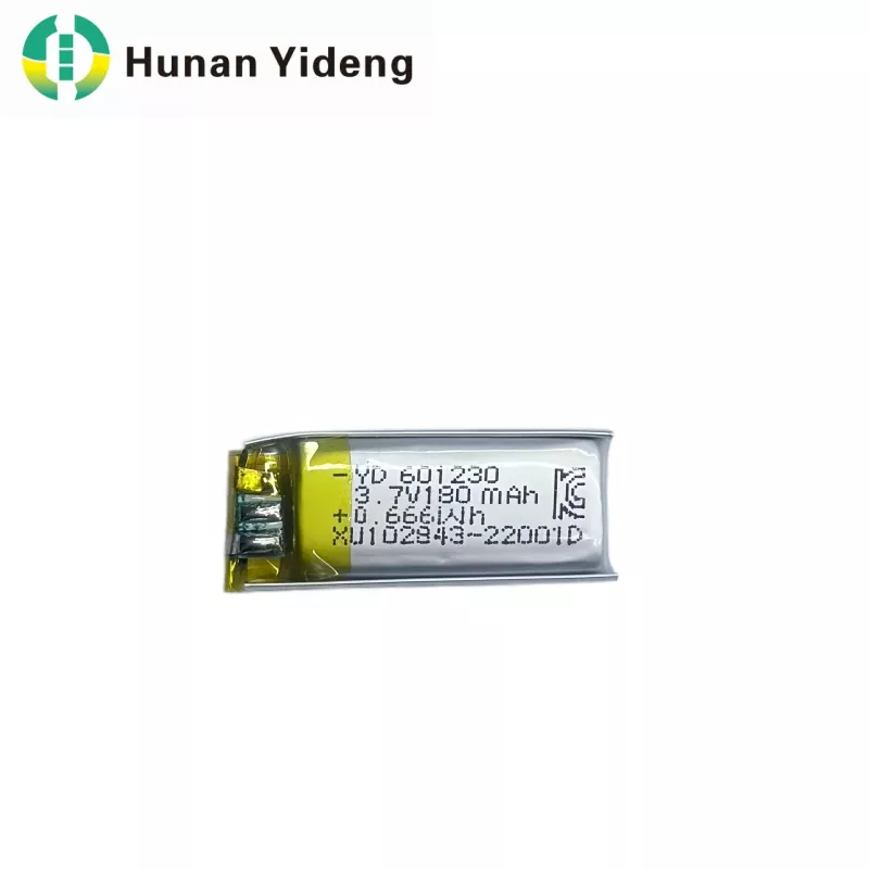 601230 Kleiner wiederaufladbarer Lithium-Polymer-Lipo-Akku
