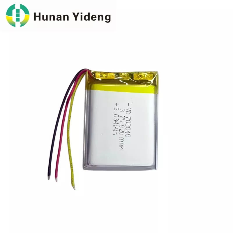 703040 3,7 V 820 mAh winzige prismatische Batterie