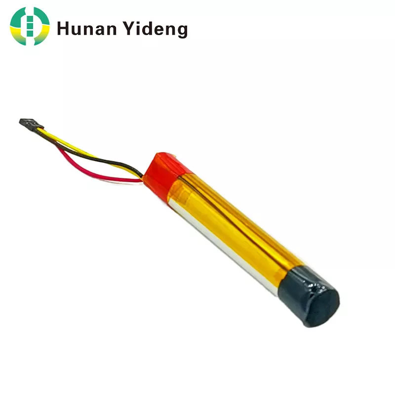 75500 3,7 V 220 mAh kleine zylindrische Lithium-Ionen-Akkus