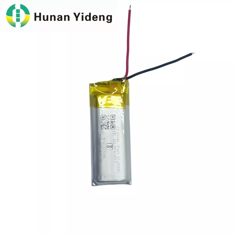 801435 3,7 V 500 mAh Li-Ionen-Akku 1,48 Wh für intelligentes Türschloss
